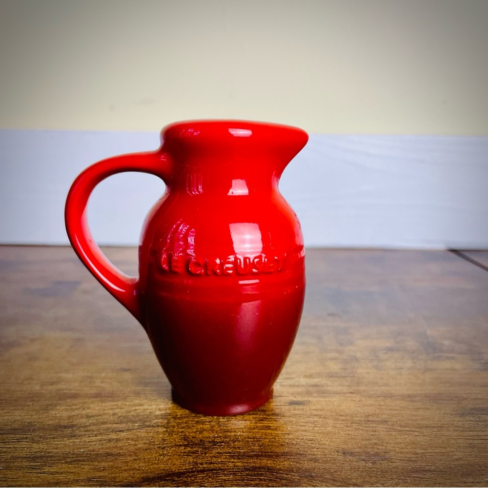 Le Creuset Red Stoneware Single Salt Shaker